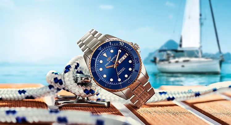 Philip watch 2025 quadrante blu