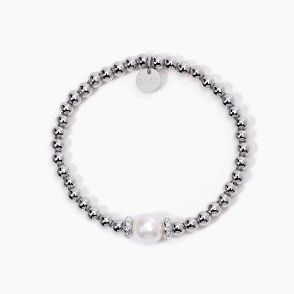 Pulsera con Perla de Concha y Cristales 232402