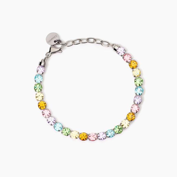 Bracciale Tennis con Cristalli Multicolor 232533