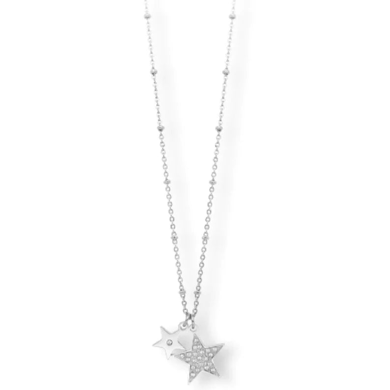 Collana Shine in Acciaio con Stella e Cristalli 251744