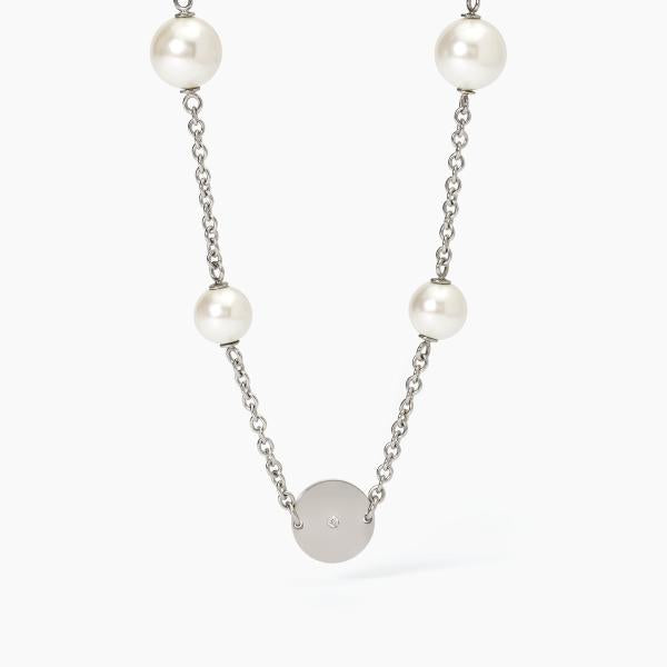 Collana con Perle Conchiglia 8mm e 10mm 251894