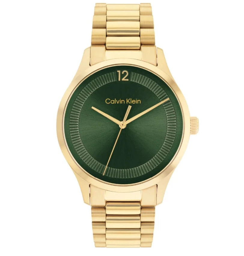 Orologio Uomo Iconic Dorato e Verde 25200229