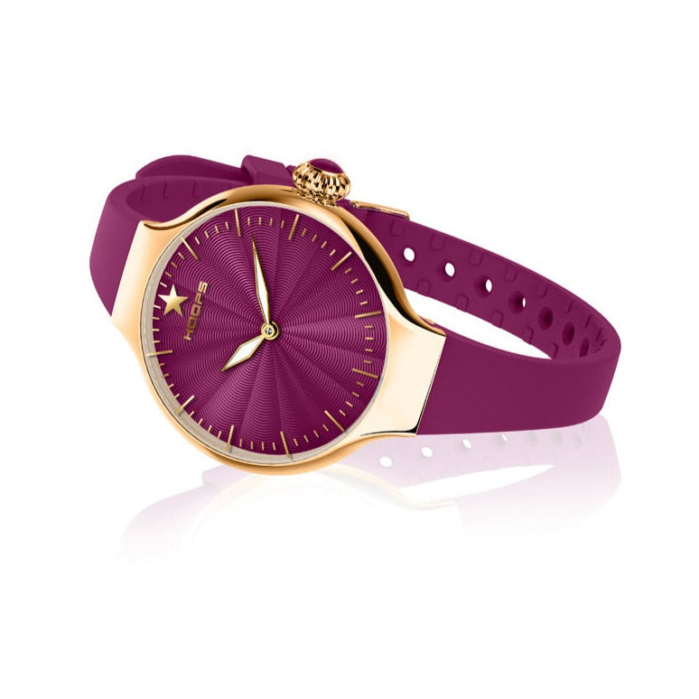 Orologio Donna Nouveau Chérie Sliding Gold Porpora 2634L-YG07