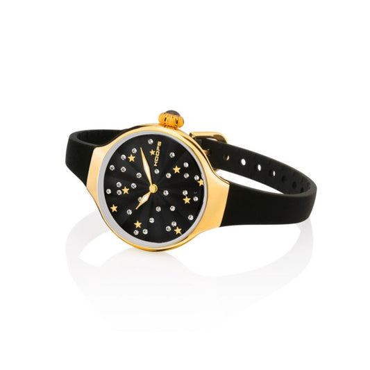 Orologio Donna Nouveau Chérie Sliding Start Gold Nero 2639LG-01