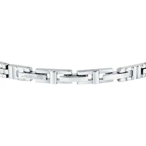Bracciale Uomo Acciaio e Dorato SATM27