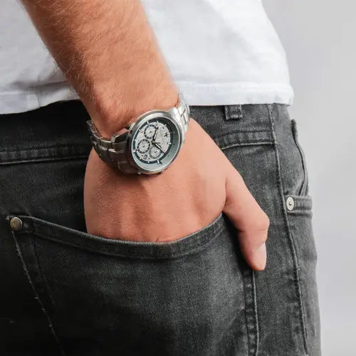 Orologio Uomo Successo Acciaio e Grigio R8873621006