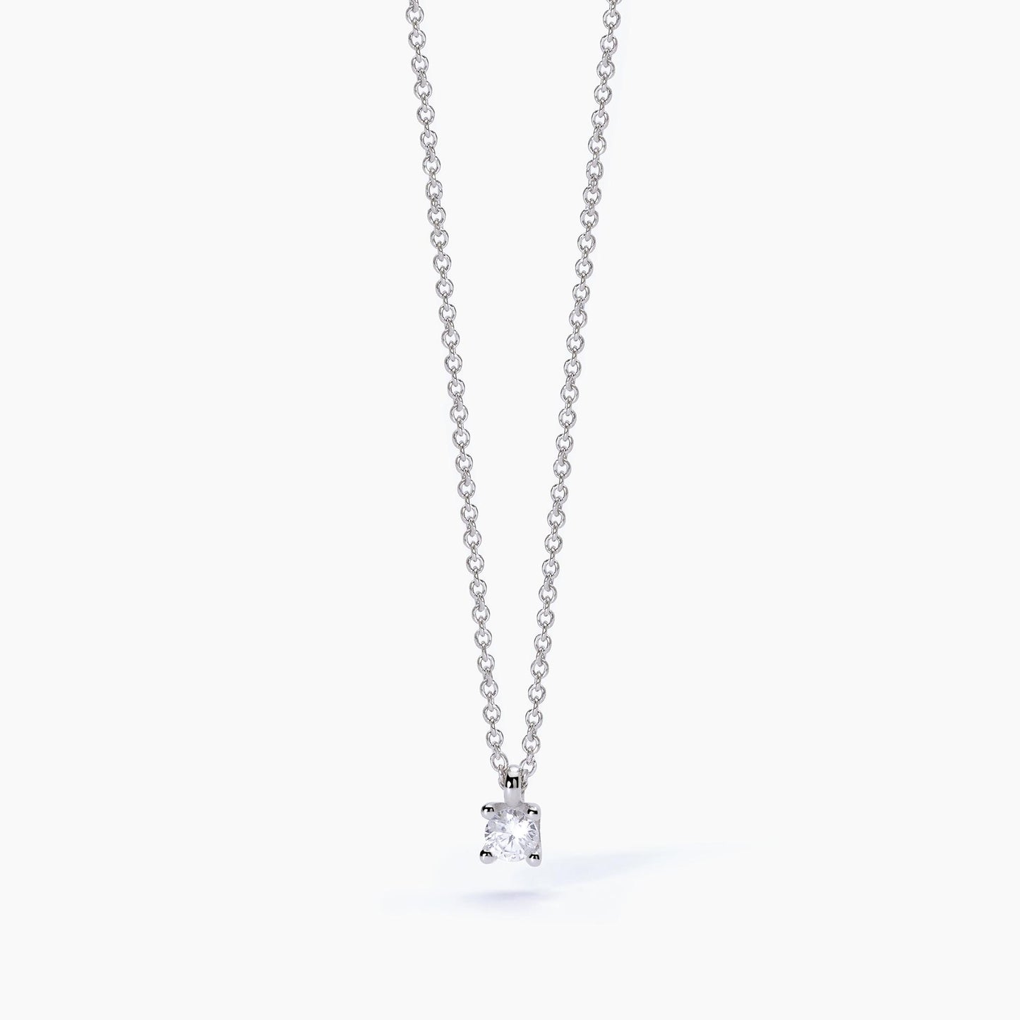 Girocollo Shiny con Catena Forzatina e Punto Luce 553547