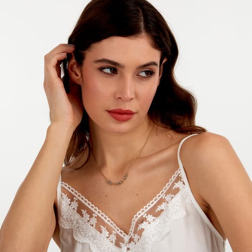 Collana Colori Dorata SAXQ06