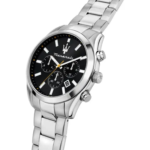 Orologio Uomo Attrazione Acciaio e Nero R8853151010