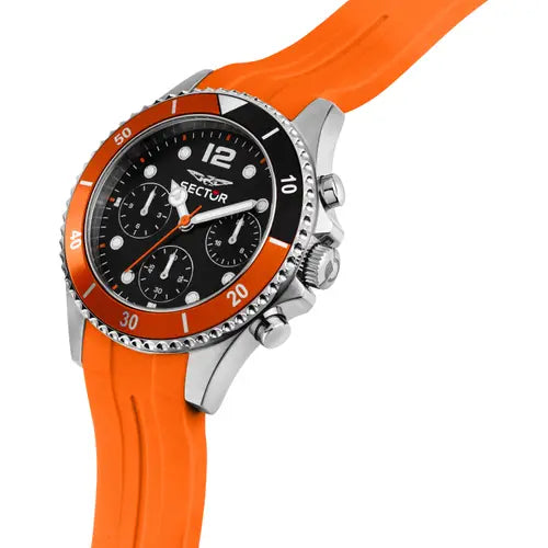 Orologio Uomo 230 Acciaio e Arancione R3251161054