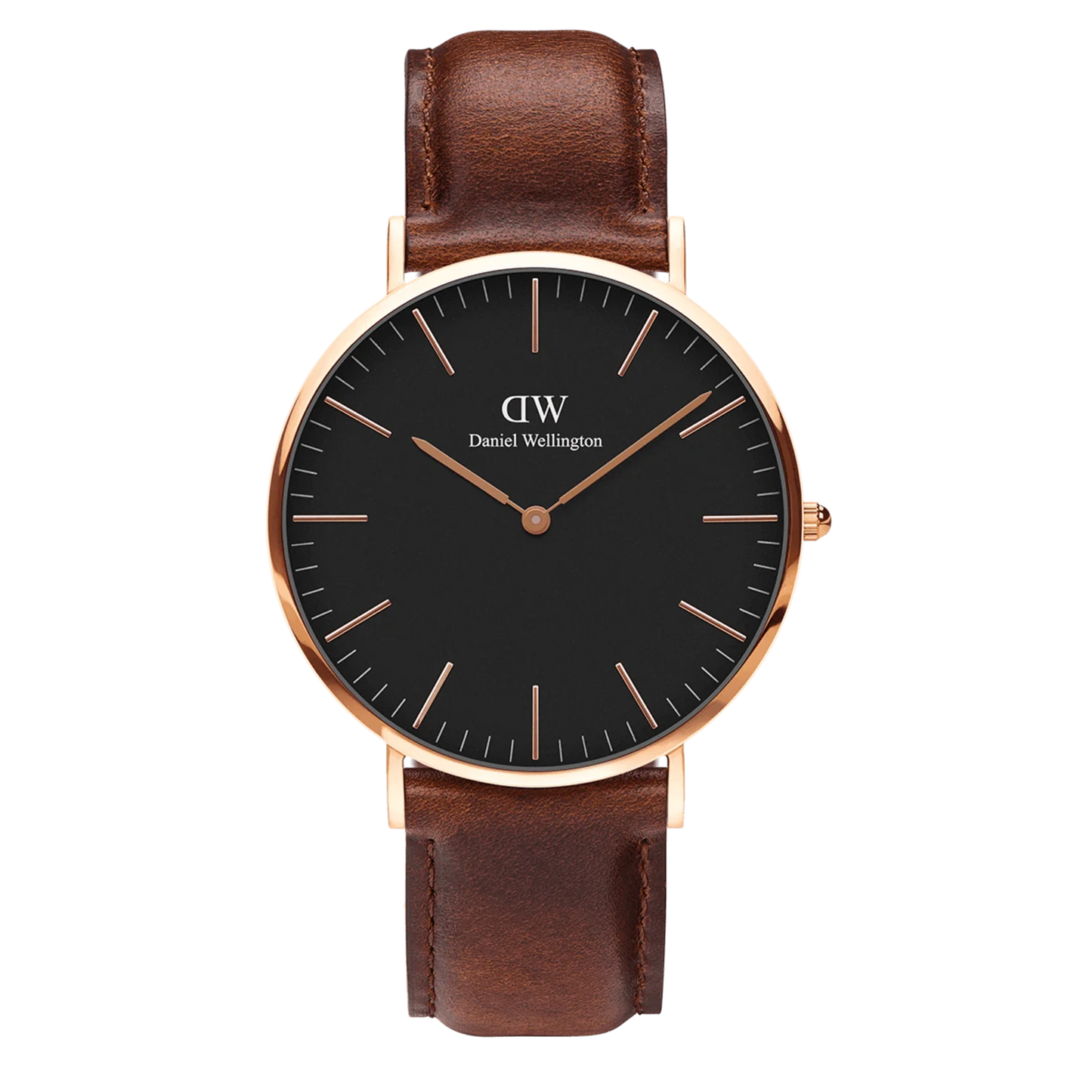 Orologio Uomo Classic Black St. Mawes Rosato e Nero DW00100124