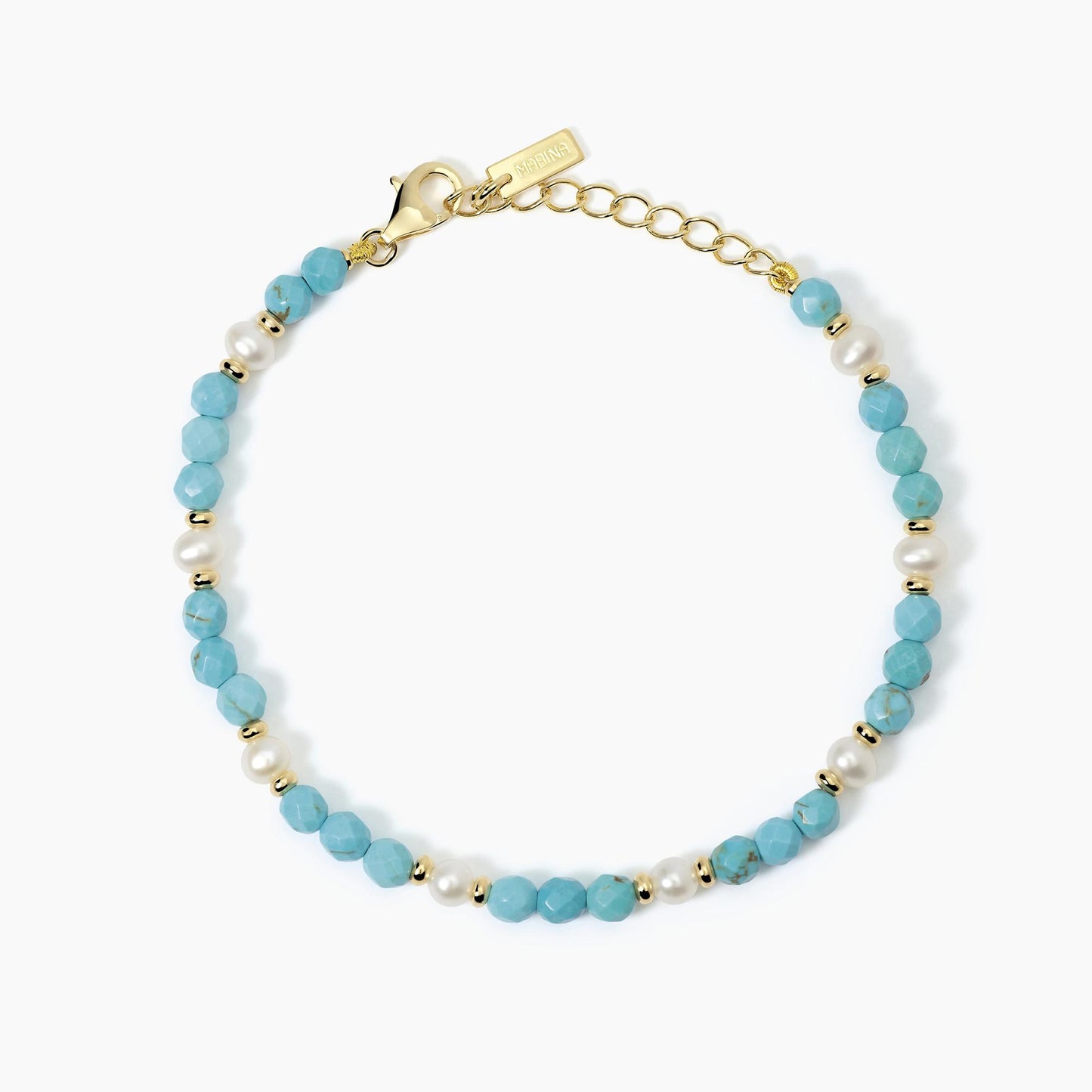 Bracciale Beach Code con Perle Coltivate e Turchese 533747