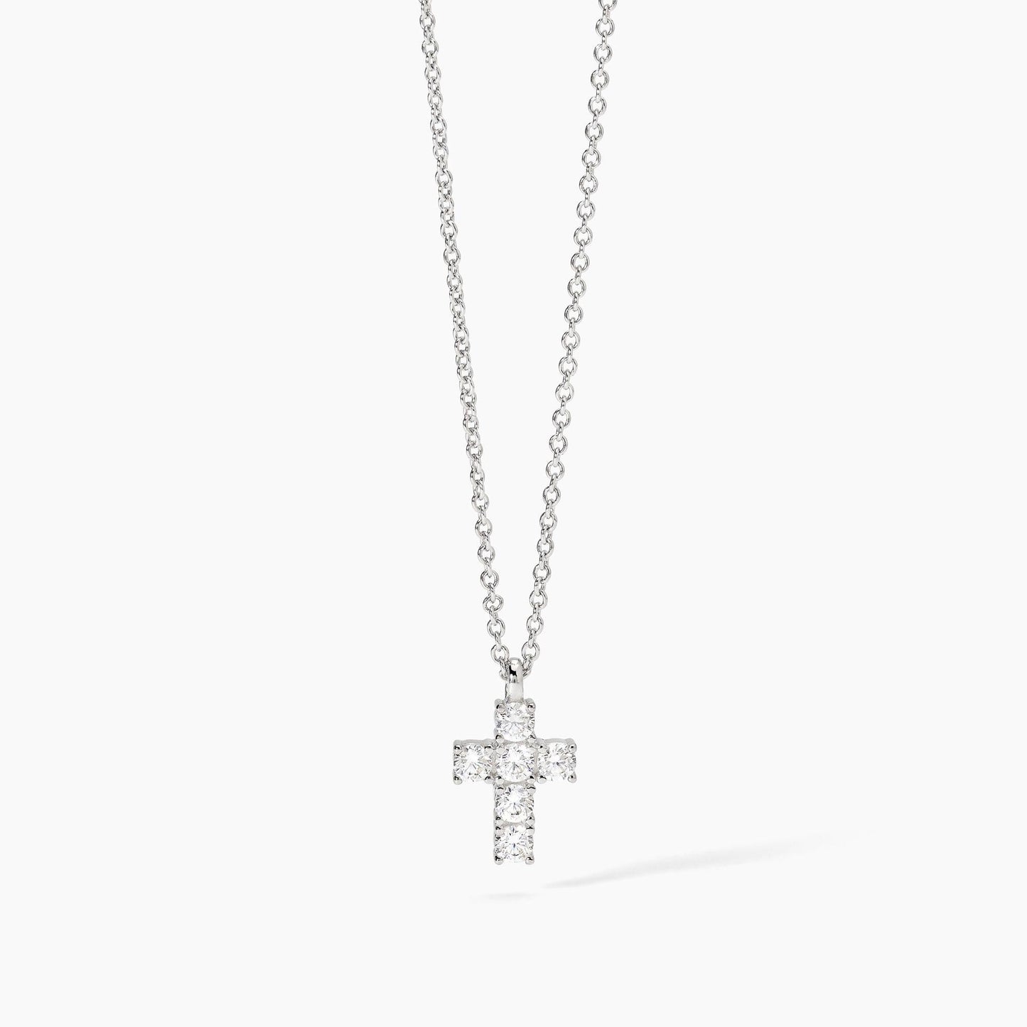 Girocollo Croce Del Sud in Argento con Croce e Zirconi 553658