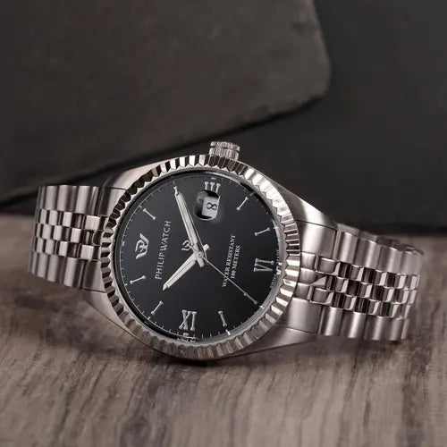 Orologio Uomo Caribe Acciaio e Nero R8253597076