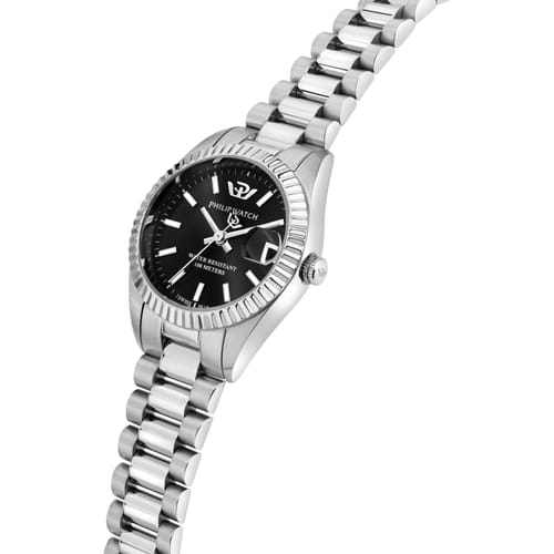 Orologio Donna Caribe Urban Acciaio e Nero R8253597652