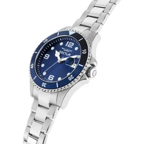 Orologio Uomo 230 Acciaio, Nero e Blu R3253161049
