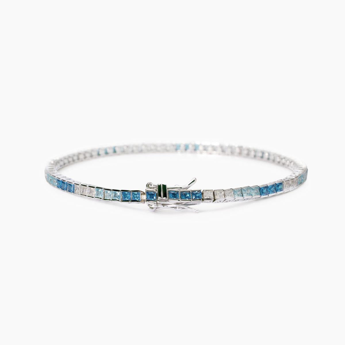 Bracciale Tennis Club con Zirconi Multicolor Blu 533883