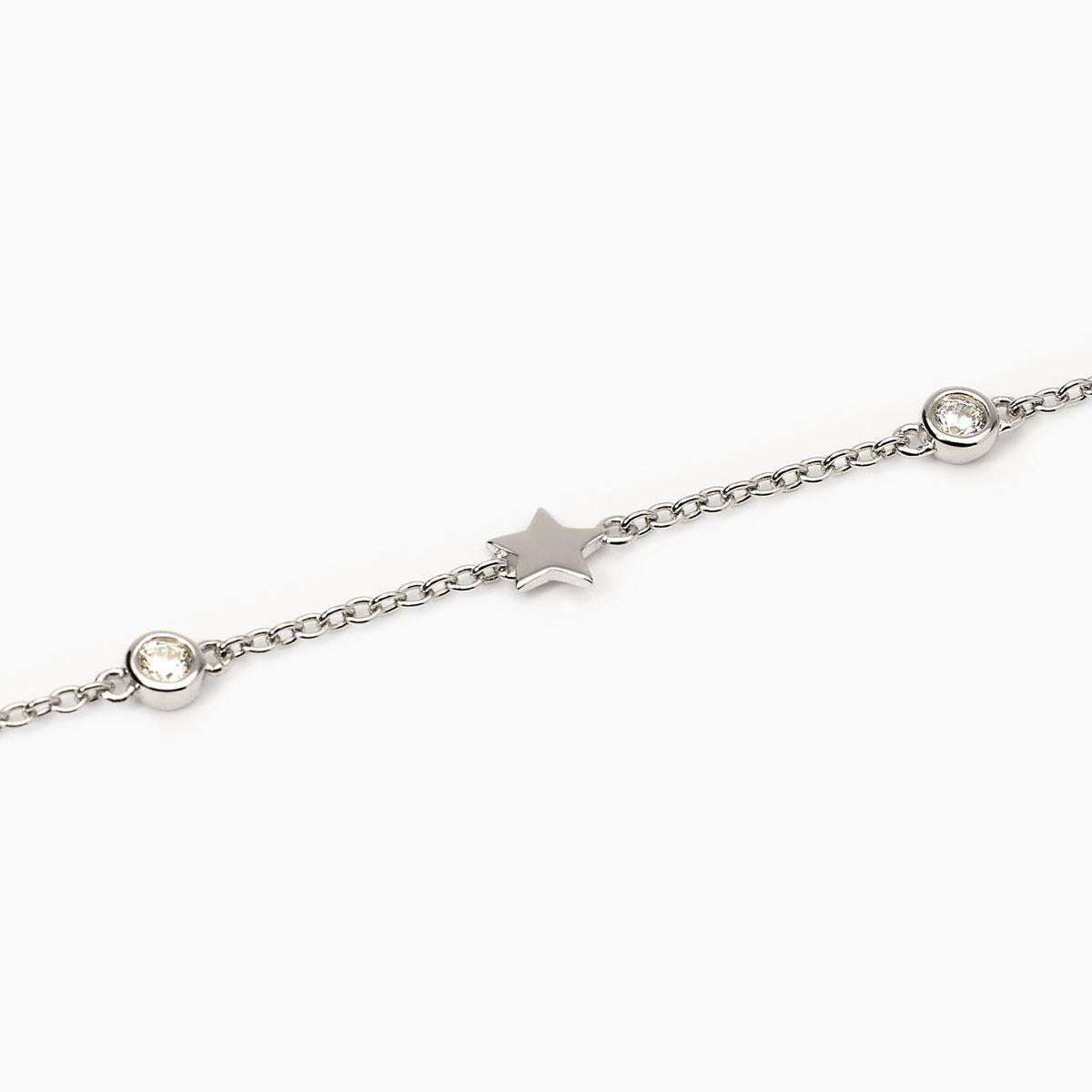 Bracciale Narciso in Argento con Stelle 533888