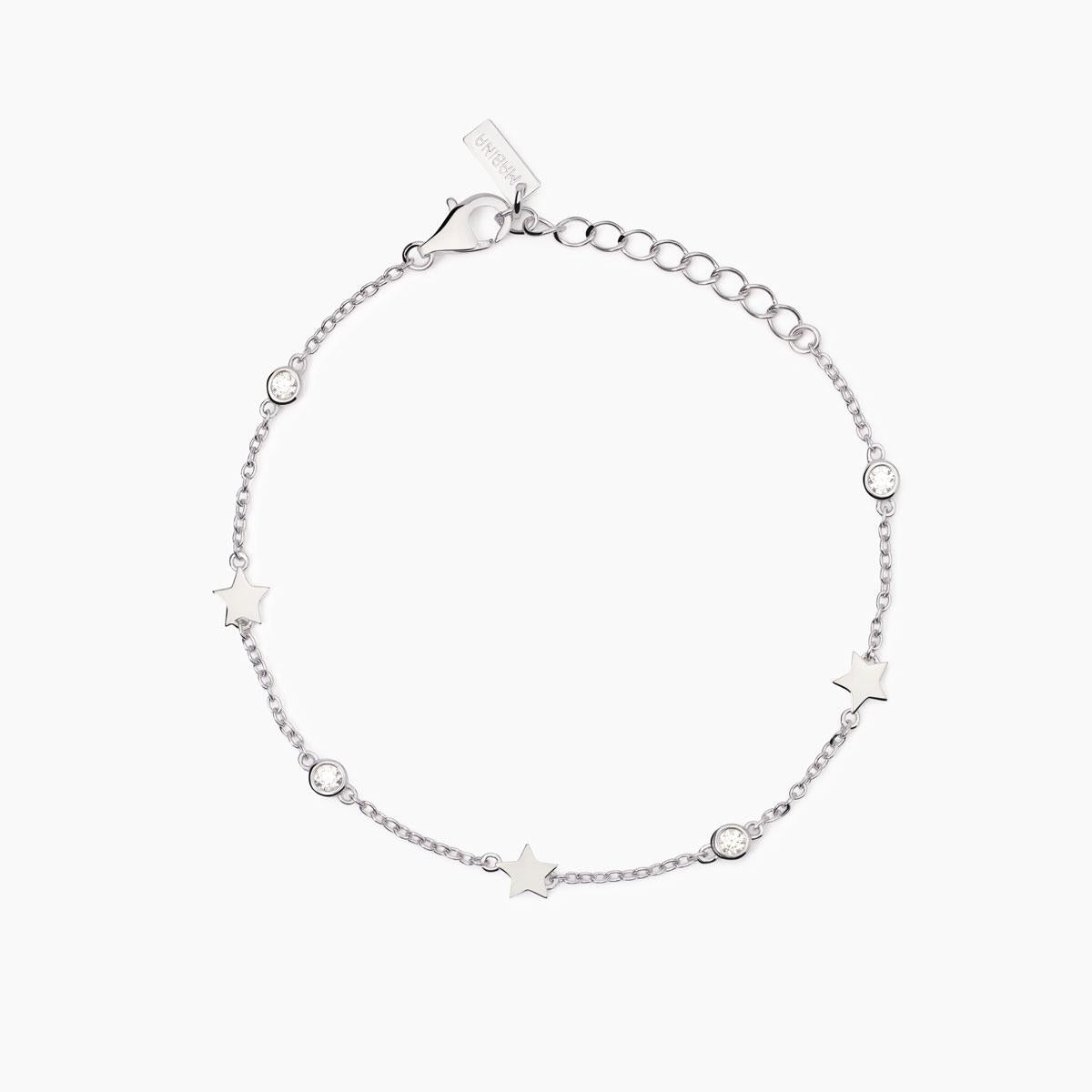 Bracciale Narciso in Argento con Stelle 533888