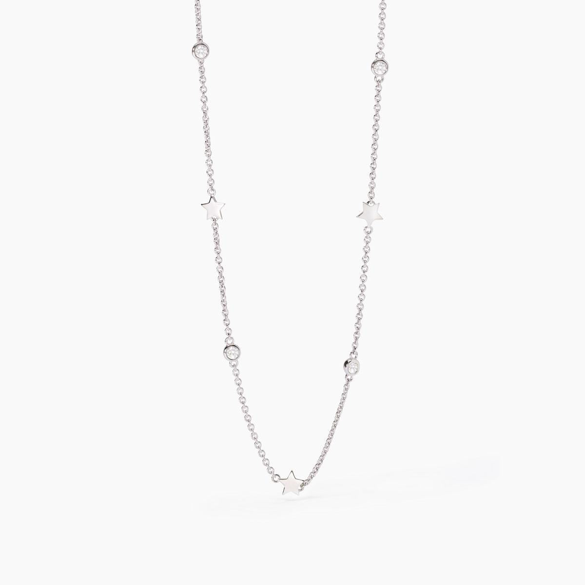 Girocollo Narciso con Stelle e Zirconi 553704