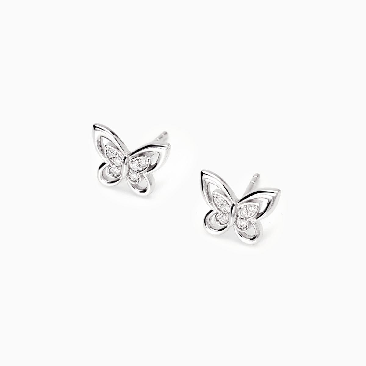 Orecchini Spring Life con Farfalla e Zirconi 563780
