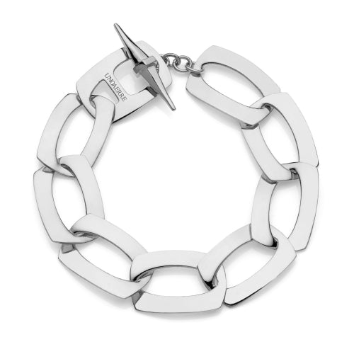 Bracciale Catena Argentata Piatta Dinamica 016EXB0085000