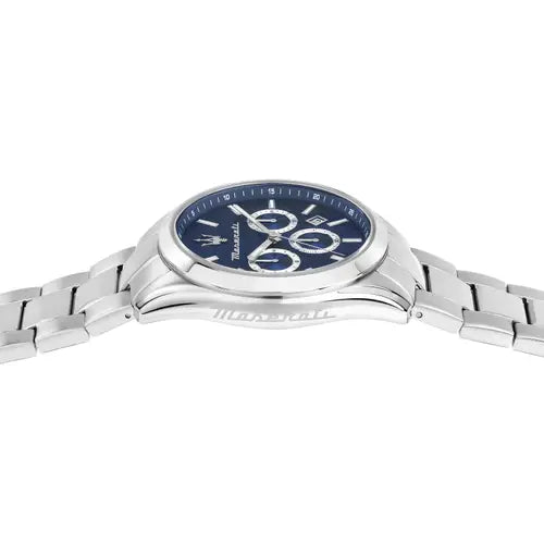 Orologio Uomo Attrazione Acciaio e Blu R8853151005