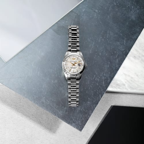 Orologio Donna Caribe Urban Acciaio e Bianco R8253597651