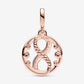 Charm Medallion Infinity Symbol 782696C01