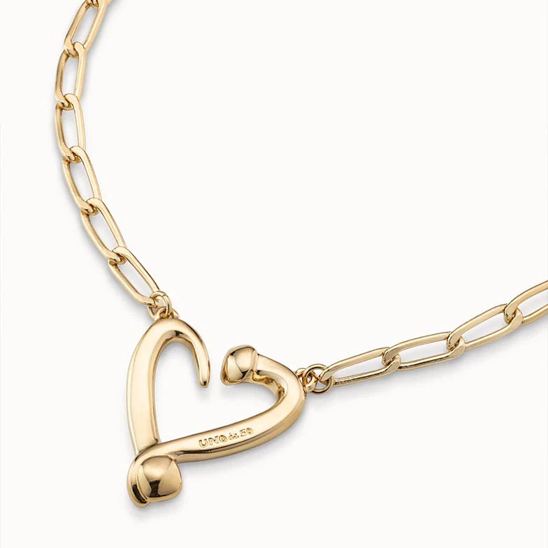 Collana Loved Dorata con Cuore COL1804ORO0000U