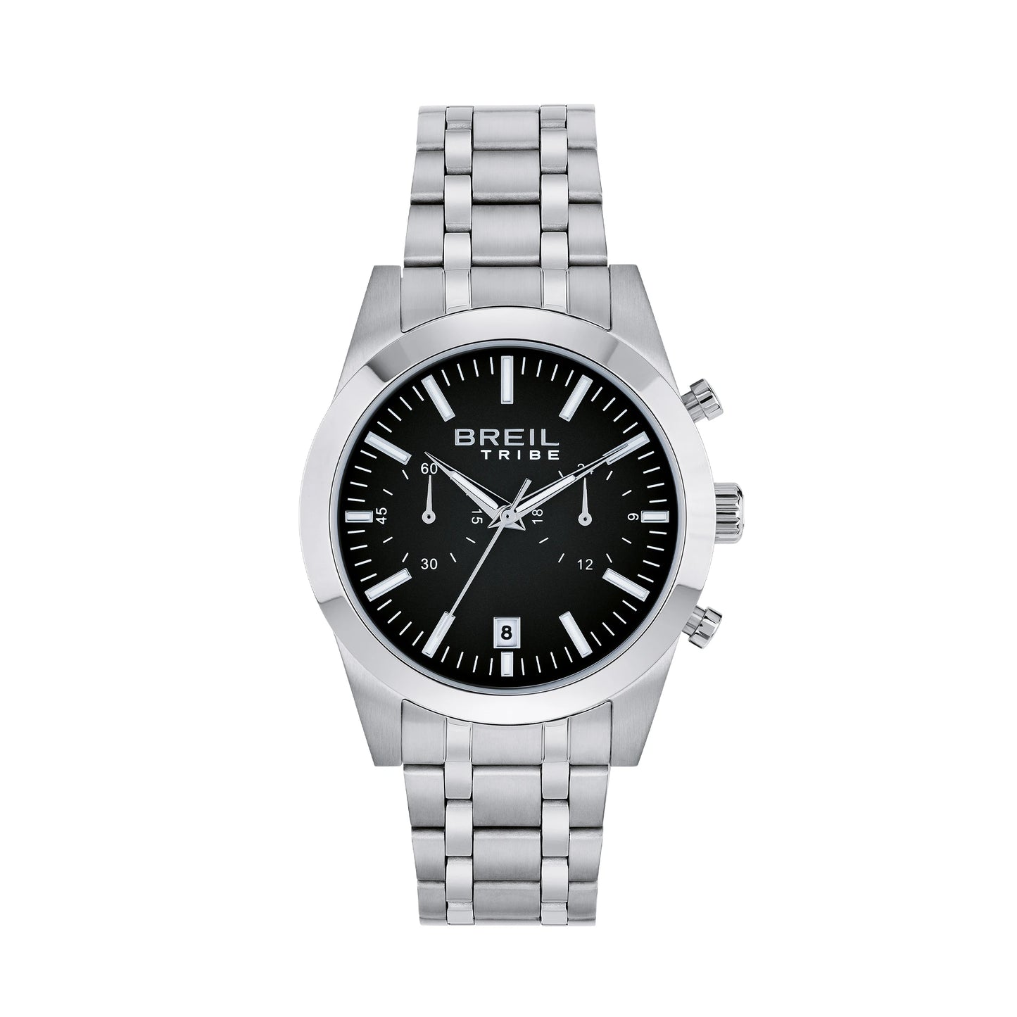 Orologio Uomo Rank Acciaio e Nero EW0734