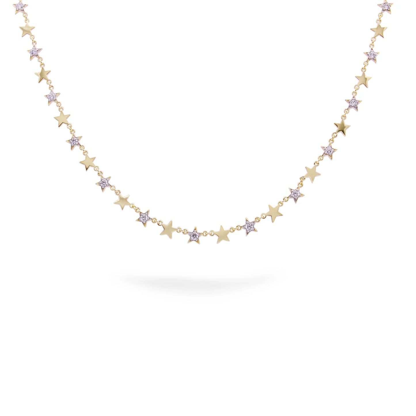 Girocollo con Stelle Alternate GRZ-018 MUL STE AU