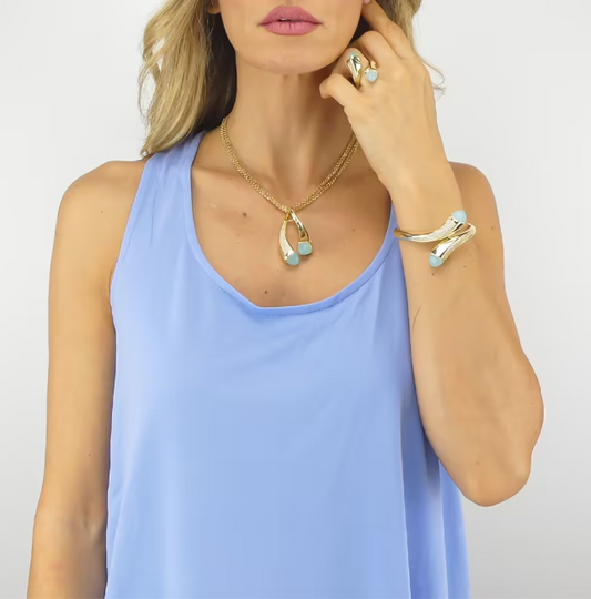 Anello Caleida Dorato KAN011DA