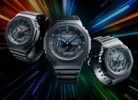 Orologio Uomo G- Shock Nero GA-2100-1A4ER