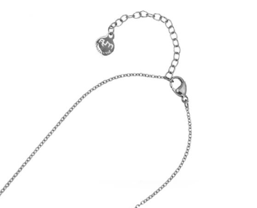 Collana con Cristallo a Cuore Boreale AG/GR19