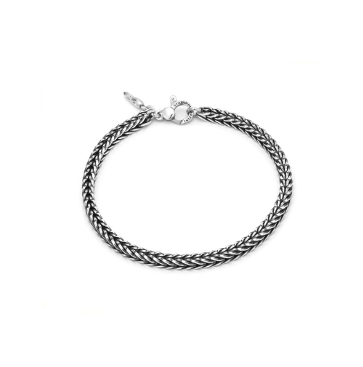 Pulsera Hombre Trenza Cuadrada 11343