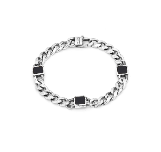 Pulsera Hombre Onyx Grumetta 11337