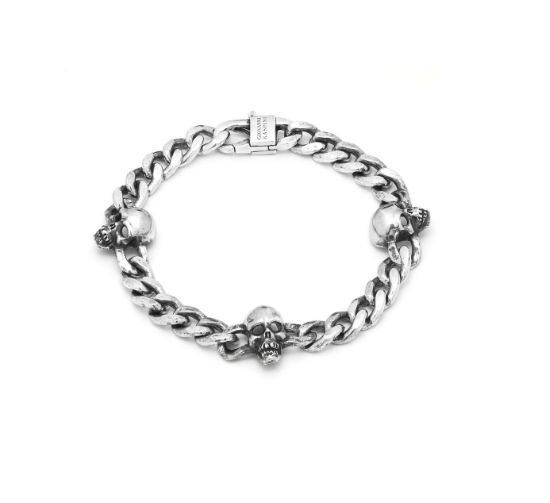 Pulsera Grumetta Hombre Calaveras 11334