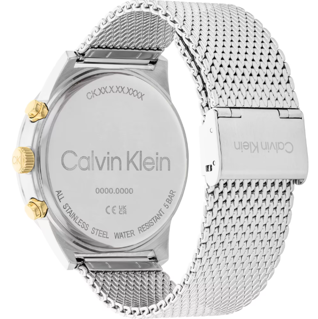 Reloj Timeless para hombre en acero y negro 25200296