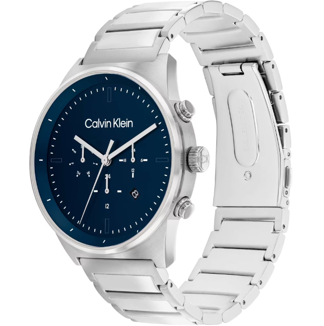 Reloj Timeless Acero y Azul Hombre 25200293
