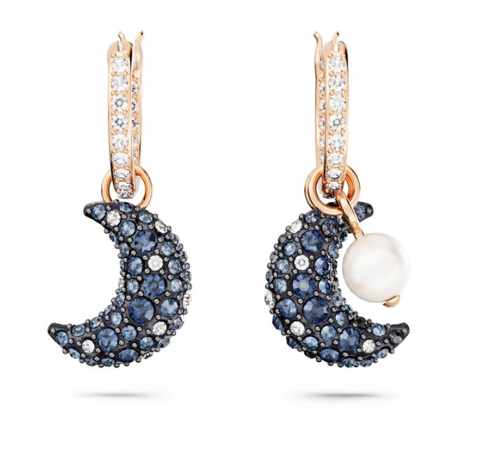 Orecchini Pendenti Luna Blu 5671569