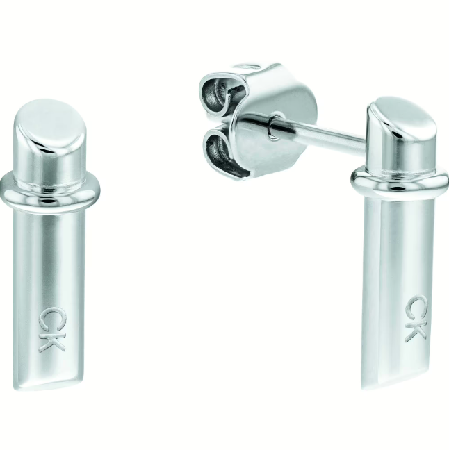 Orecchini Sculptural in Acciaio 35000019