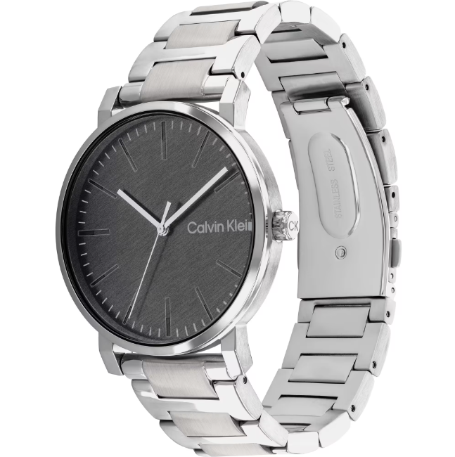 Orologio Uomo Timeless Acciaio e Grigio 25200256