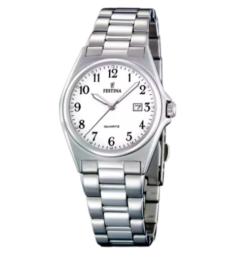 Orologio Donna Classics in Acciaio e Bianco F16375/1