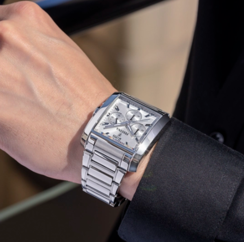 Orologio Uomo Acciaio e Bianco F20635/1