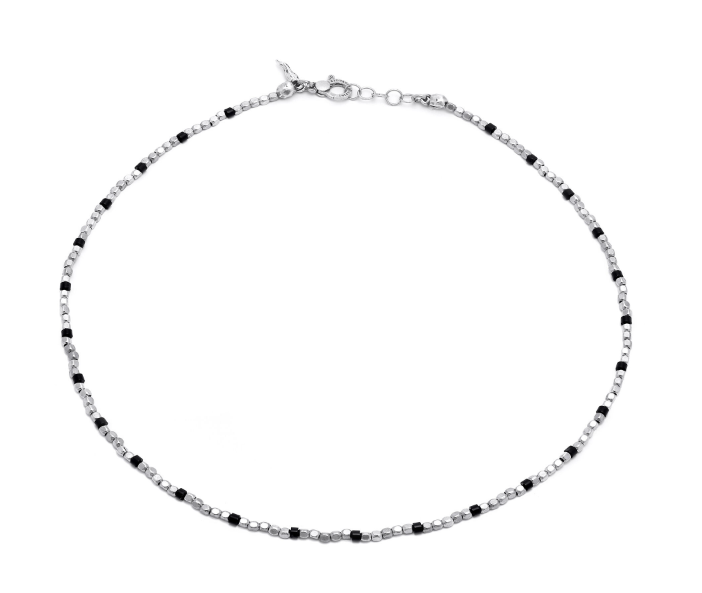 Collana Uomo Dadini e Onice 11647