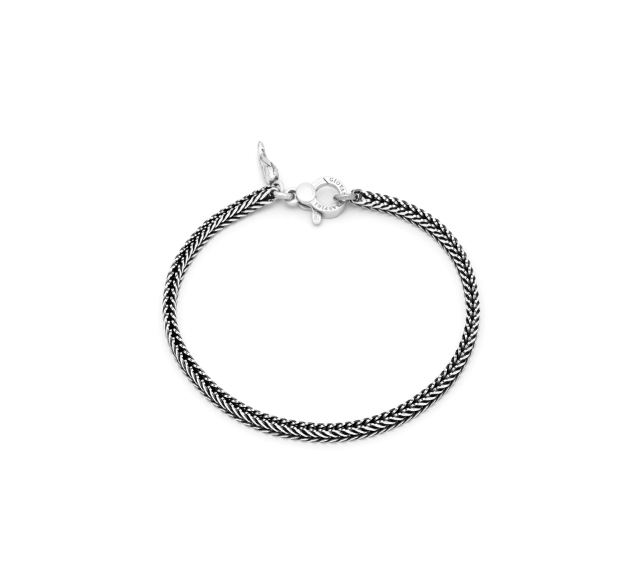 Bracciale Uomo Treccia Quadra Piccola 11867