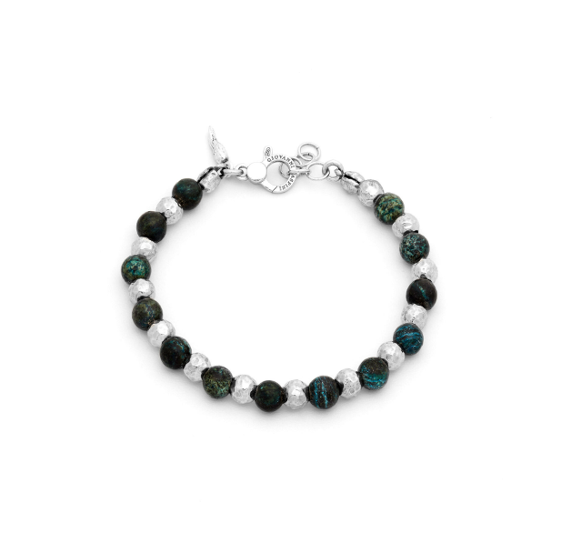 Bracciale Uomo Sfere Diaspro 11859