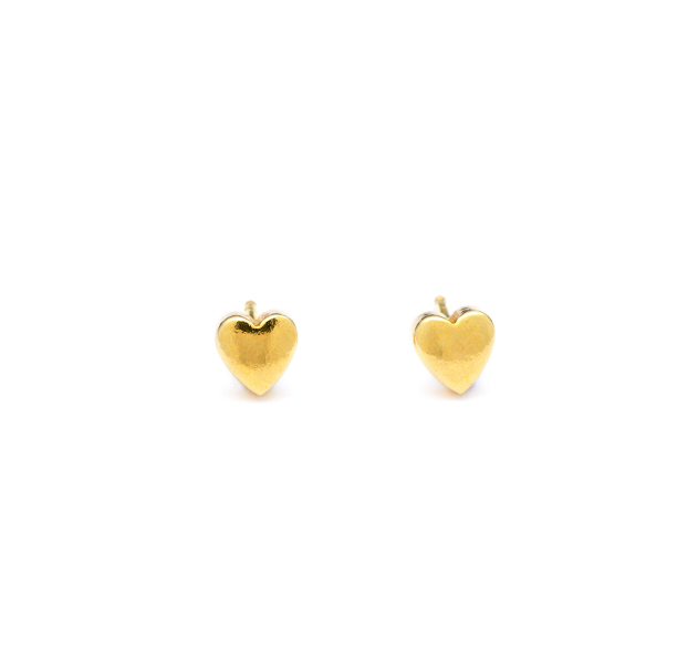 Orecchini Mini Cuore Dorati 11814