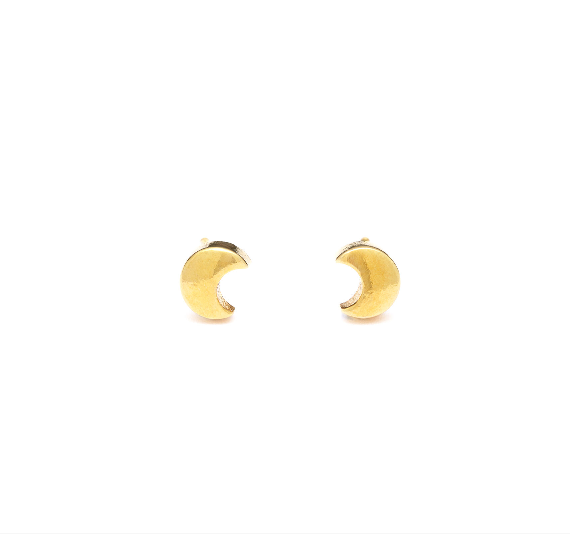 Orecchini Mini Luna Dorati 11816